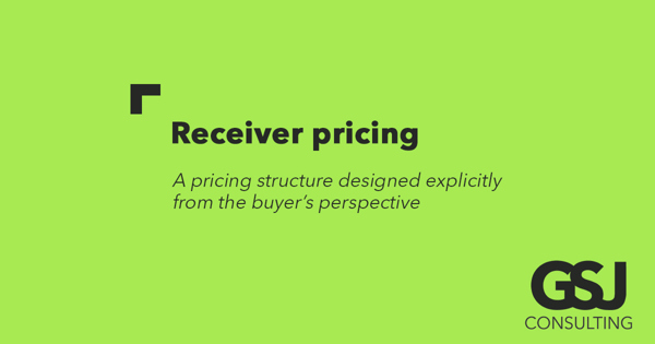 Receiver pricing: a procurement-led perspective