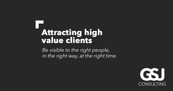 How to attract high-value clients