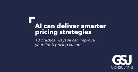 10 ways AI will change your firm’s pricing